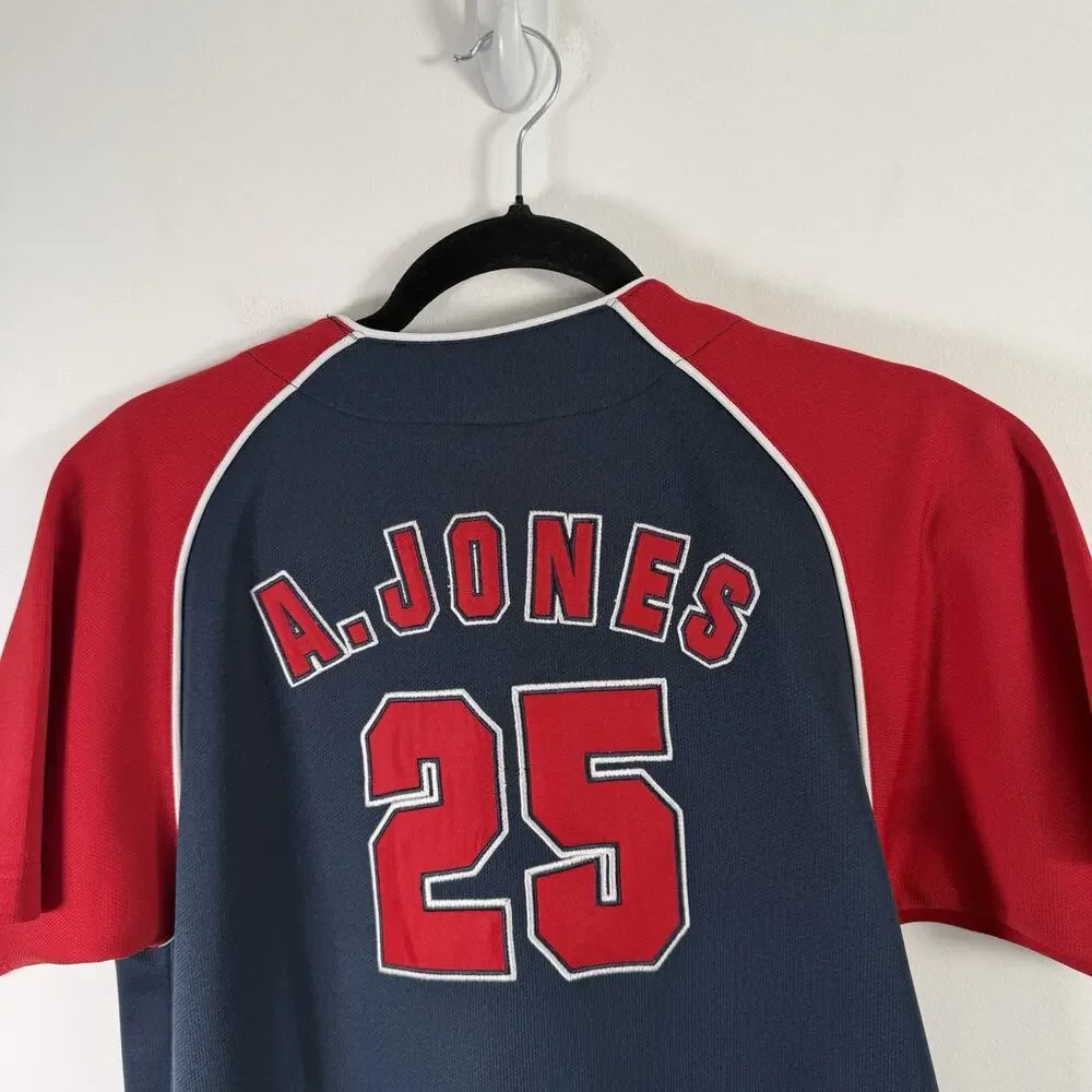 Genuine Merchandise Vintage Atlanta Braves #25 Andruw Jones Jersey Youth Large - Picture 8 of 8